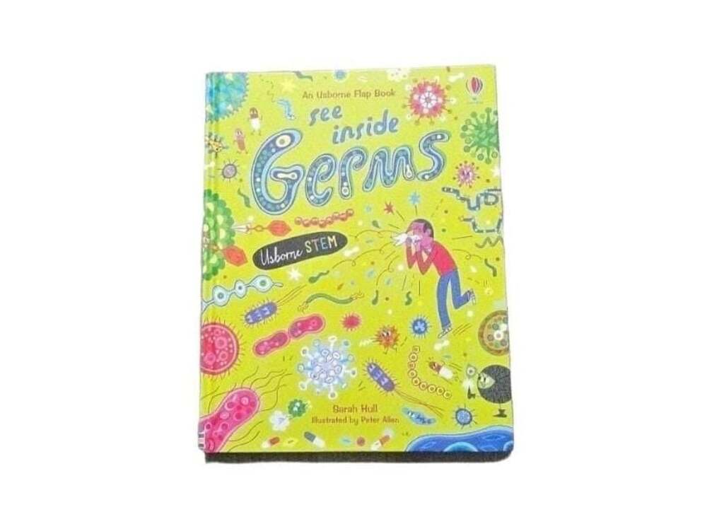 Usborne Flap Book: See Inside Germs STEM